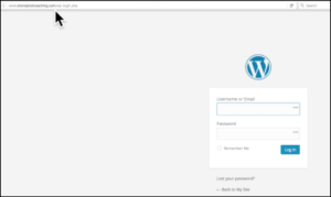 wordpress blog admin