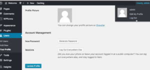 Start a blog Bluehost log out